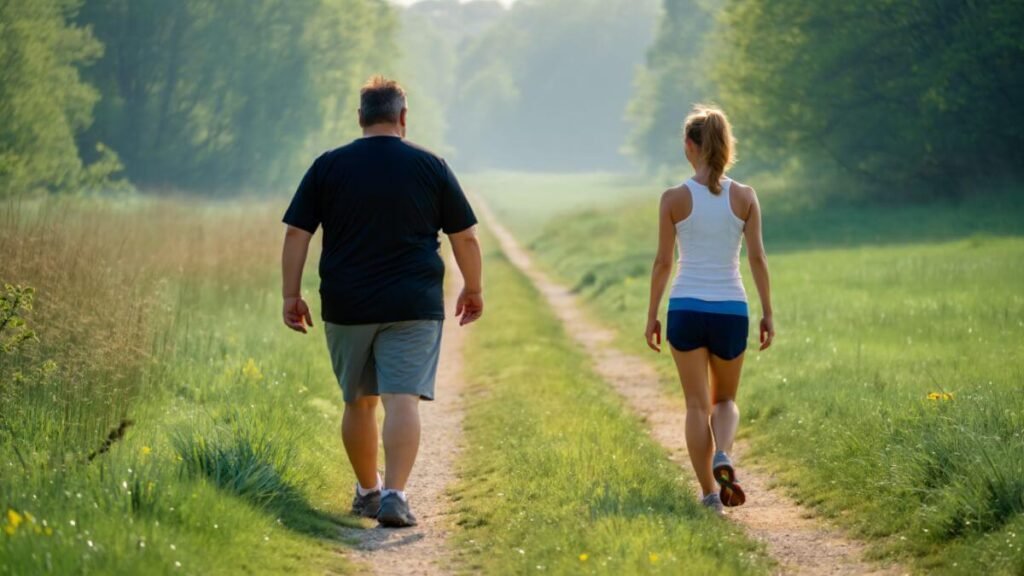 caminhar 5km por dia emagrece quanto