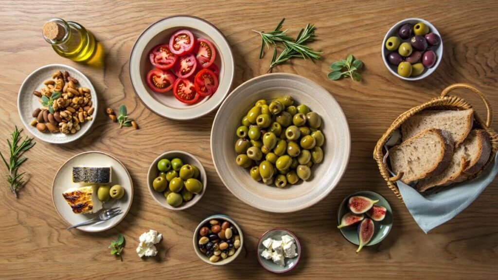 dieta mediterrânea cardápio simples