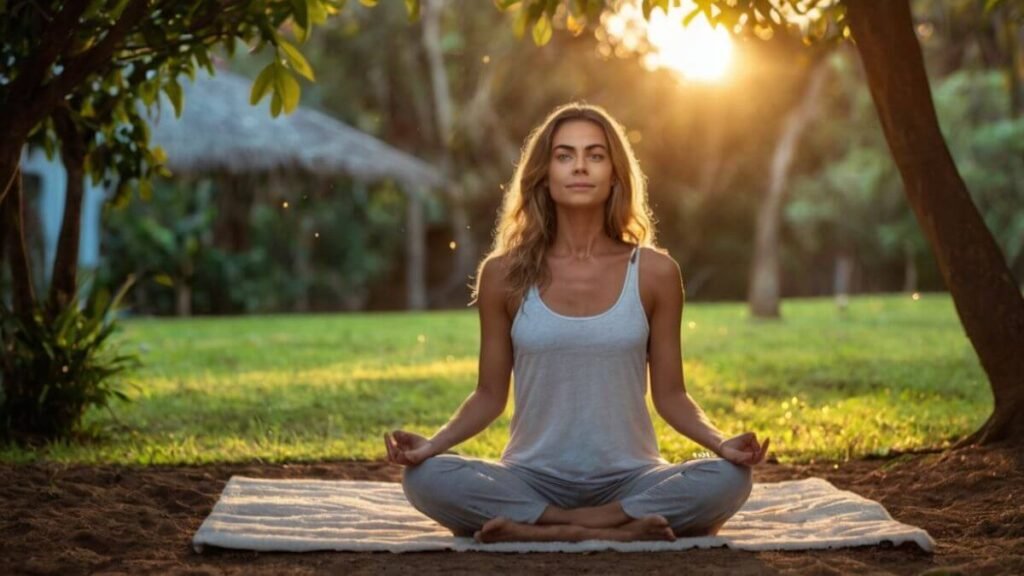 meditação para acalmar a mente e yoga mudra